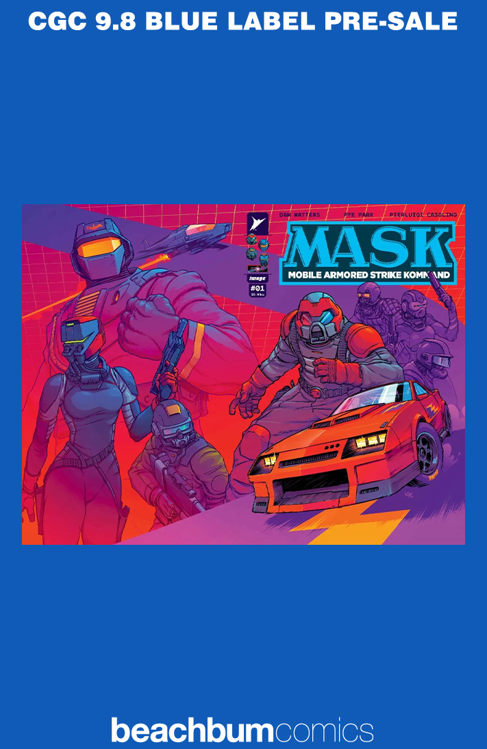 M.A.S.K. #1 - Cover A - Reilly Wraparound CGC 9.8 (MASK)