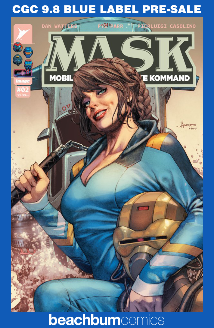 M.A.S.K. #2 Anacleto Variant CGC 9.8 (MASK)