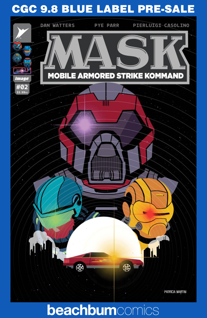 M.A.S.K. #2 Samaniego 1:250 Retailer Incentive Variant CGC 9.8 (MASK)