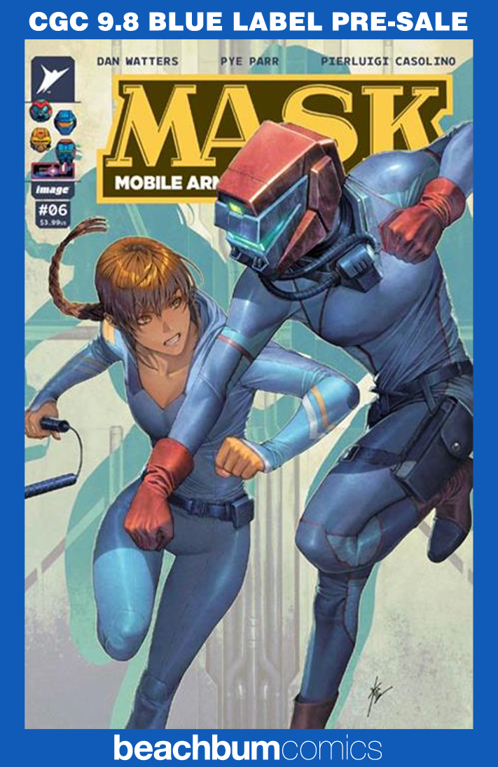 M.A.S.K. #6 Homare 1:25 Retailer Incentive Variant CGC 9.8 (MASK)