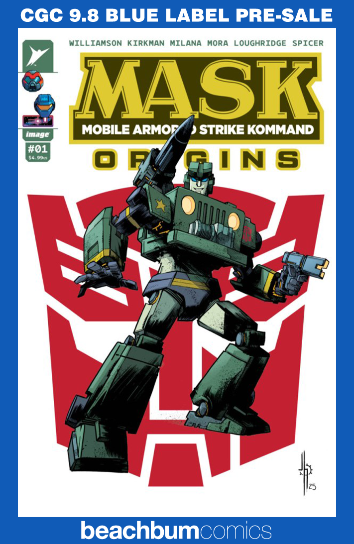 M.A.S.K. Origins #1 Howard Variant CGC 9.8 (MASK)
