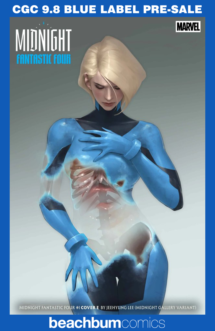 Midnight Fantastic Four #1 Jeehyung Lee Midnight Gallery 1:25 Retailer Incentive Variant CGC 9.8