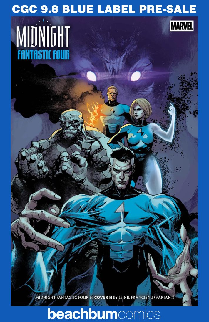 Midnight Fantastic Four #1 Yu Variant CGC 9.8