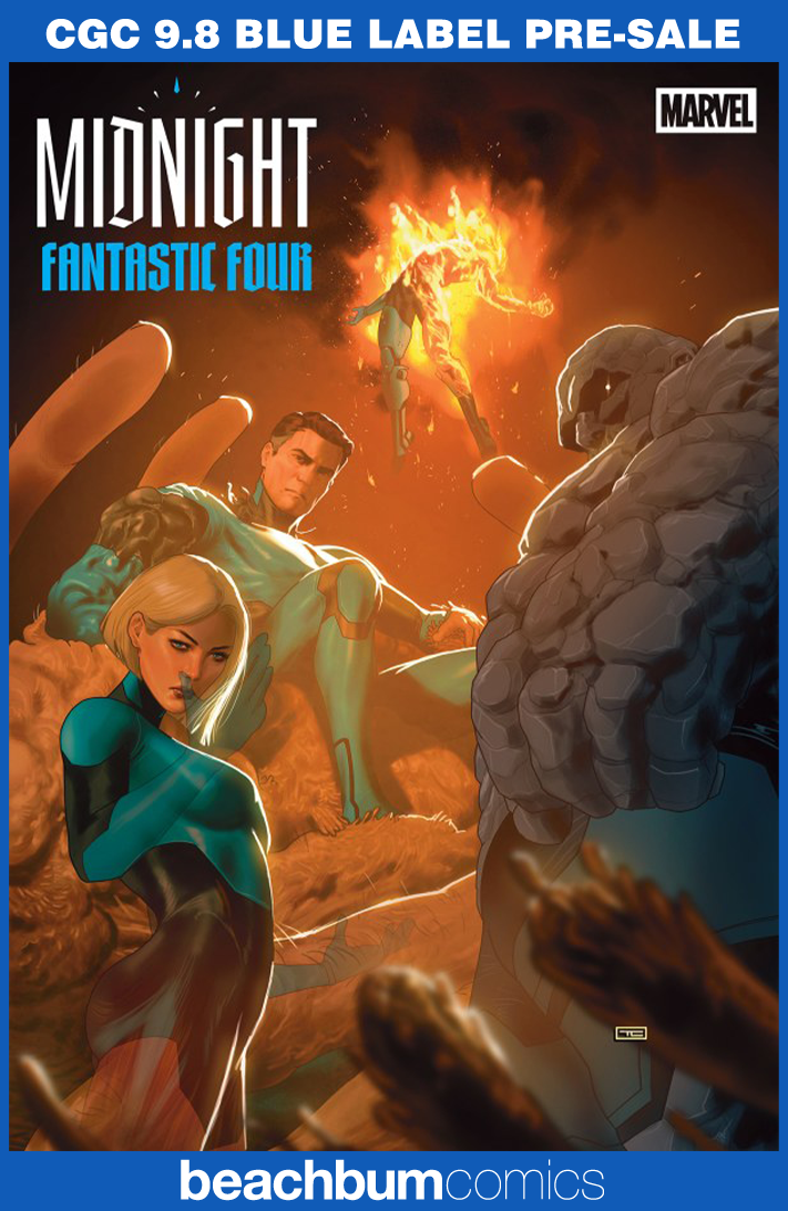 Midnight Fantastic Four #2 Clarke Midnight Gallery 1:25 Retailer Incentive Variant CGC 9.8