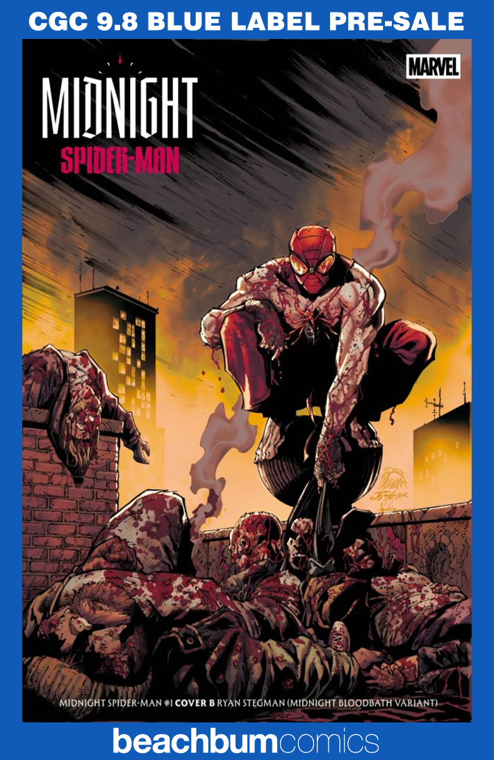 Midnight Spider-Man #1 Stegman Midnight Bloodbath Variant CGC 9.8