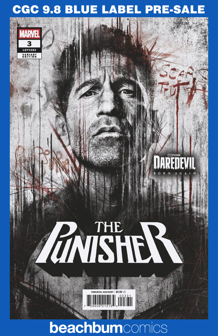 Punisher #3 Bernthal Marvel Television Variant CGC 9.8