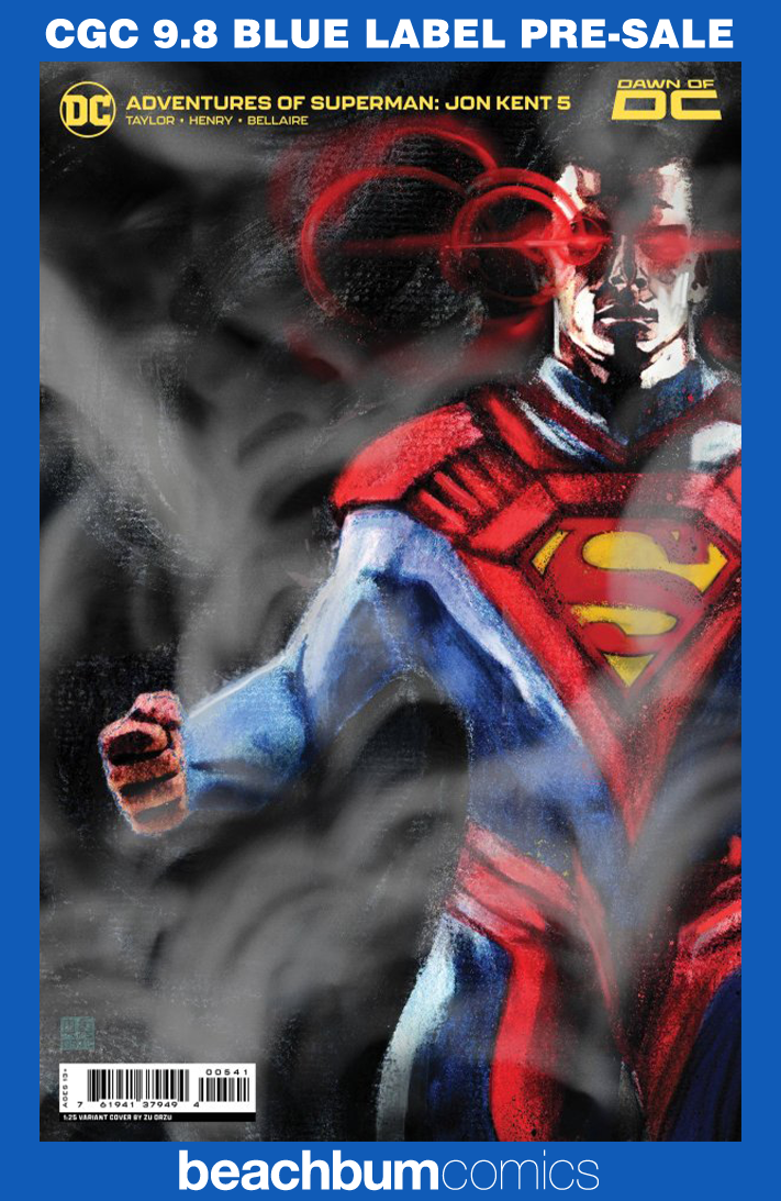 Adventures of Superman: Jon Kent #5 Orzu 1:25 Retailer Incentive Variant CGC 9.8