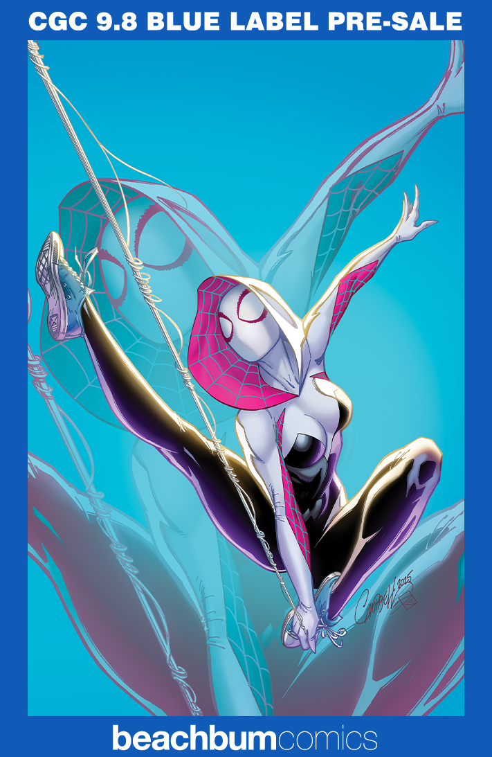 All-New Spider-Gwen: The Ghost Spider #1 Campbell 1:100 Virgin Retailer Incentive Variant CGC 9.8