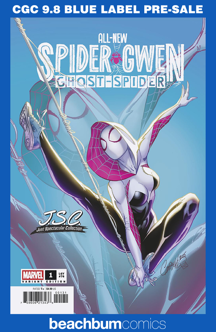 All-New Spider-Gwen: The Ghost Spider #1 Campbell Variant CGC 9.8