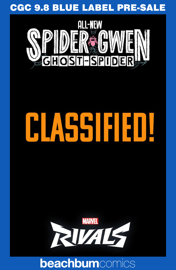 All-New Spider-Gwen: The Ghost Spider #3 NetEase Marvel Rivals Variant CGC 9.8