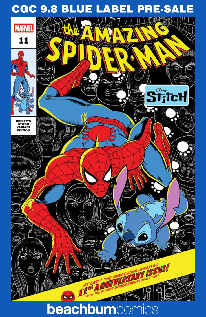 Amazing Spider-Man #11 Vecchio Stitch Variant CGC 9.8