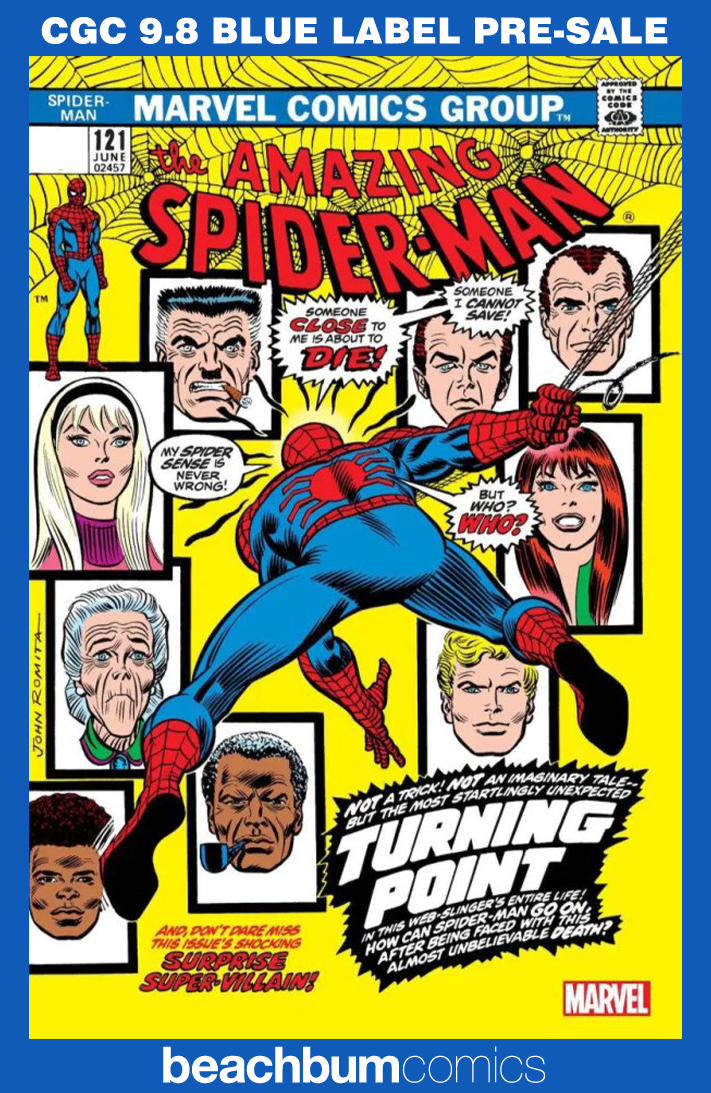 Amazing Spider-Man #121 Facsimile Edition CGC 9.8
