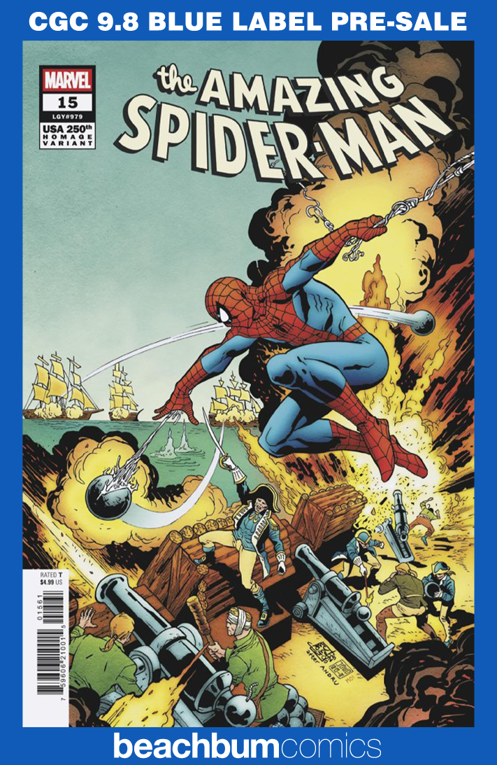 Amazing Spider-Man #15 Camuncoli Variant CGC 9.8