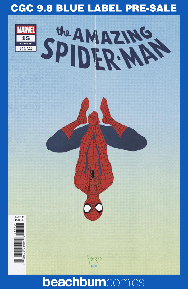 Amazing Spider-Man #15 Kuder 1:25 Retailer Incentive Variant CGC 9.8