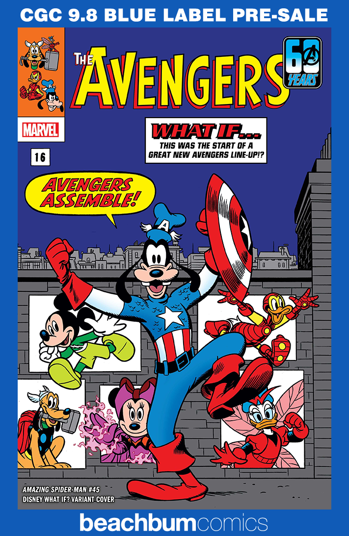 Amazing Spider-Man #45 Disney What if? Variant CGC 9.8