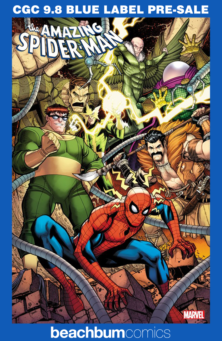 Amazing Spider-Man #50 Bradshaw 1:25 Retailer Incentive Variant CGC 9.8