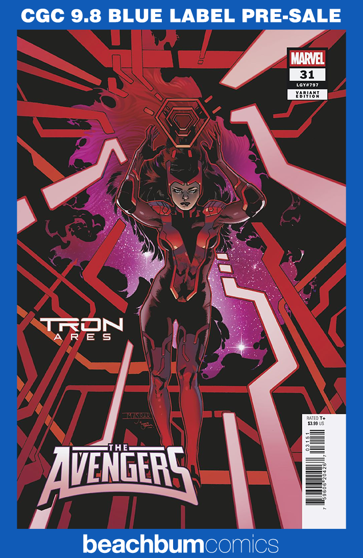 Avengers #31 Asrar Tron: Ares Variant CGC 9.8