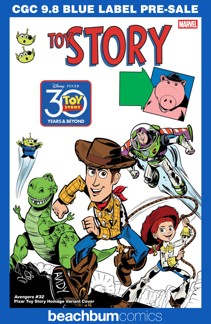 Avengers #32 Disney Toy Story Variant CGC 9.8