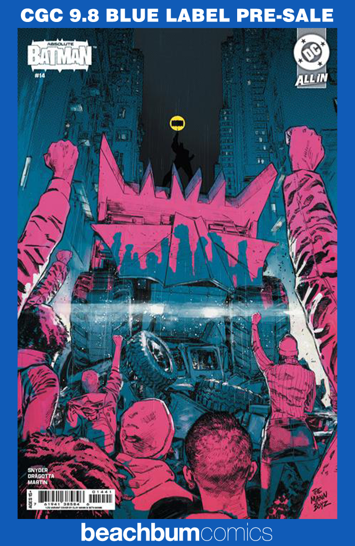 Absolute Batman #14 Mann 1:25 Retailer Incentive Variant CGC 9.8