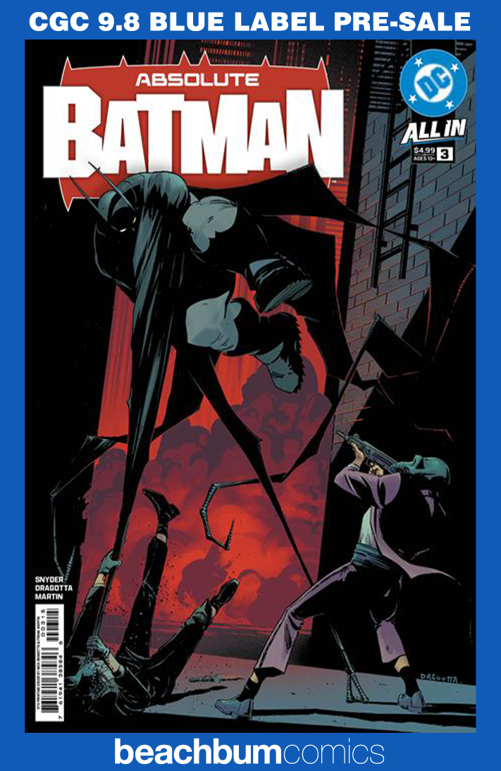 Absolute Batman #3 Fifth Printing CGC 9.8