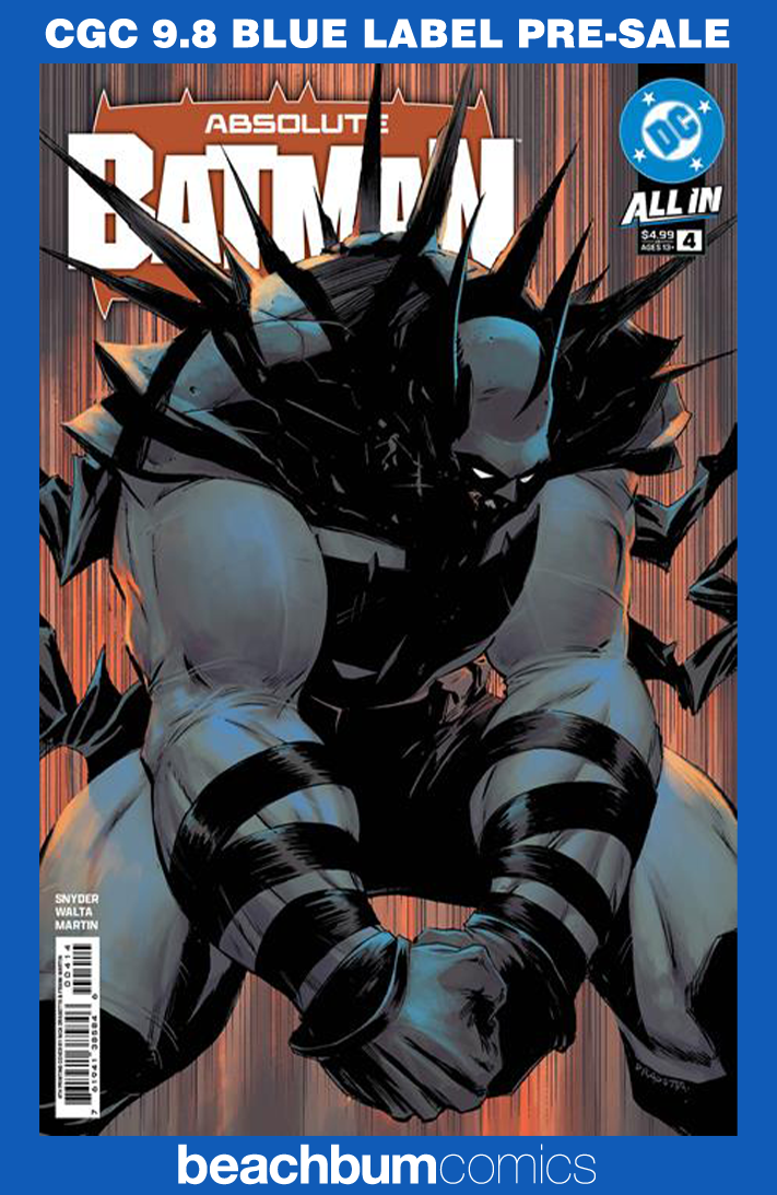 Absolute Batman #4 Fourth Printing CGC 9.8