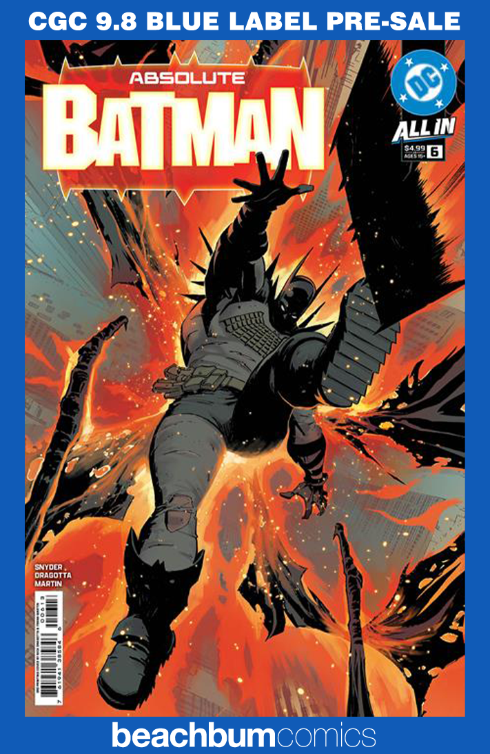 Absolute Batman #6 Third Printing CGC 9.8