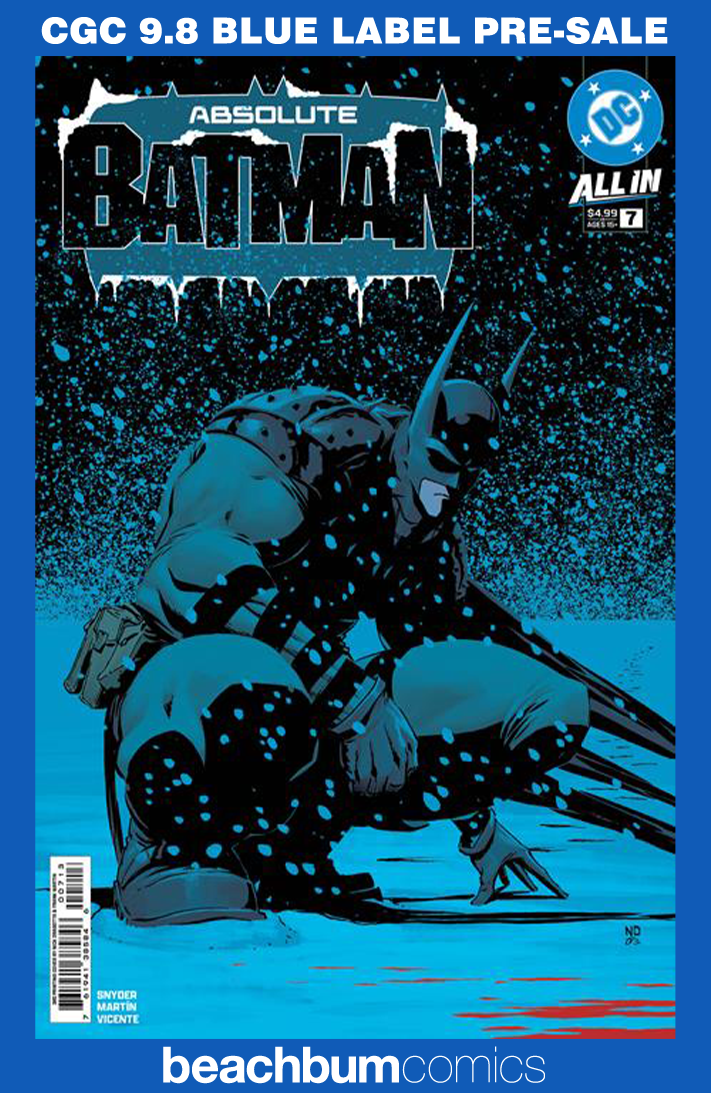 Absolute Batman #7 Third Printing CGC 9.8