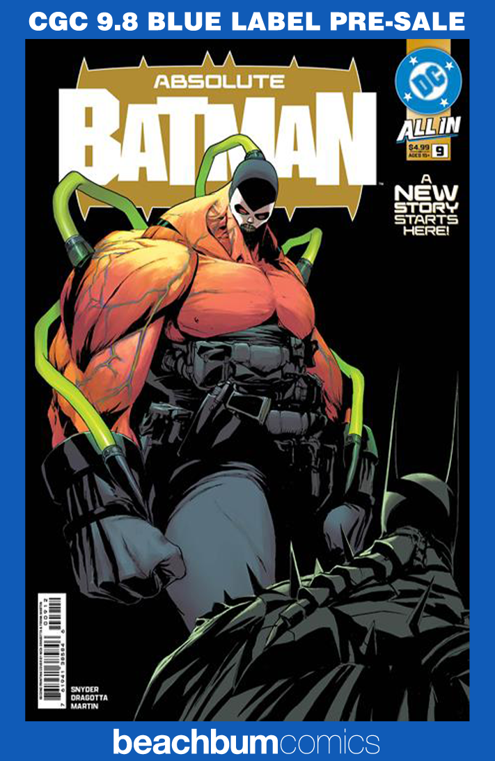 Absolute Batman #9 Second Printing CGC 9.8