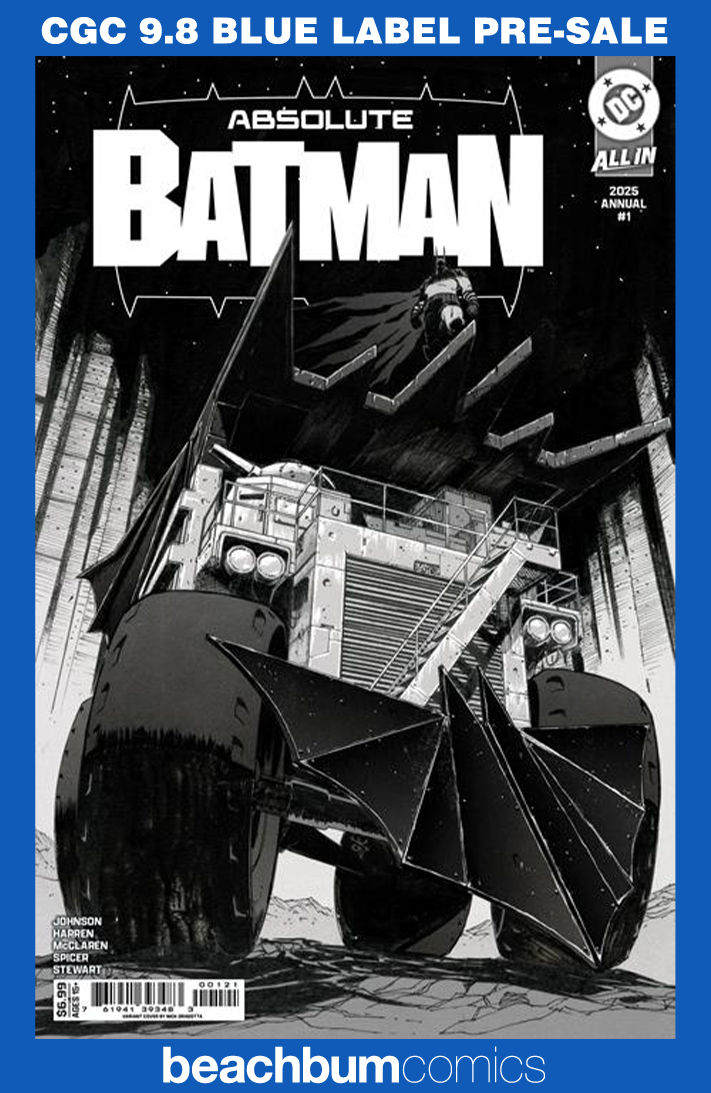 Absolute Batman Annual 2025 #1 Dragotta Variant CGC 9.8