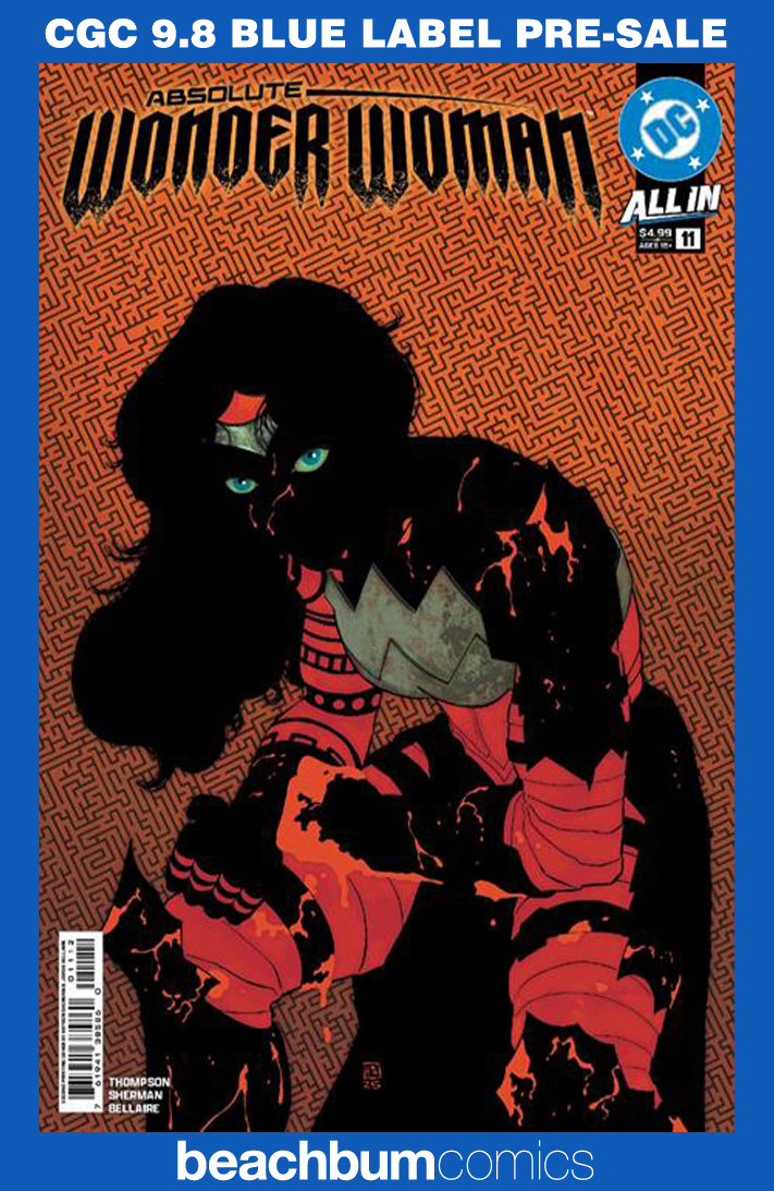 Absolute Wonder Woman #11 Second Printing CGC 9.8