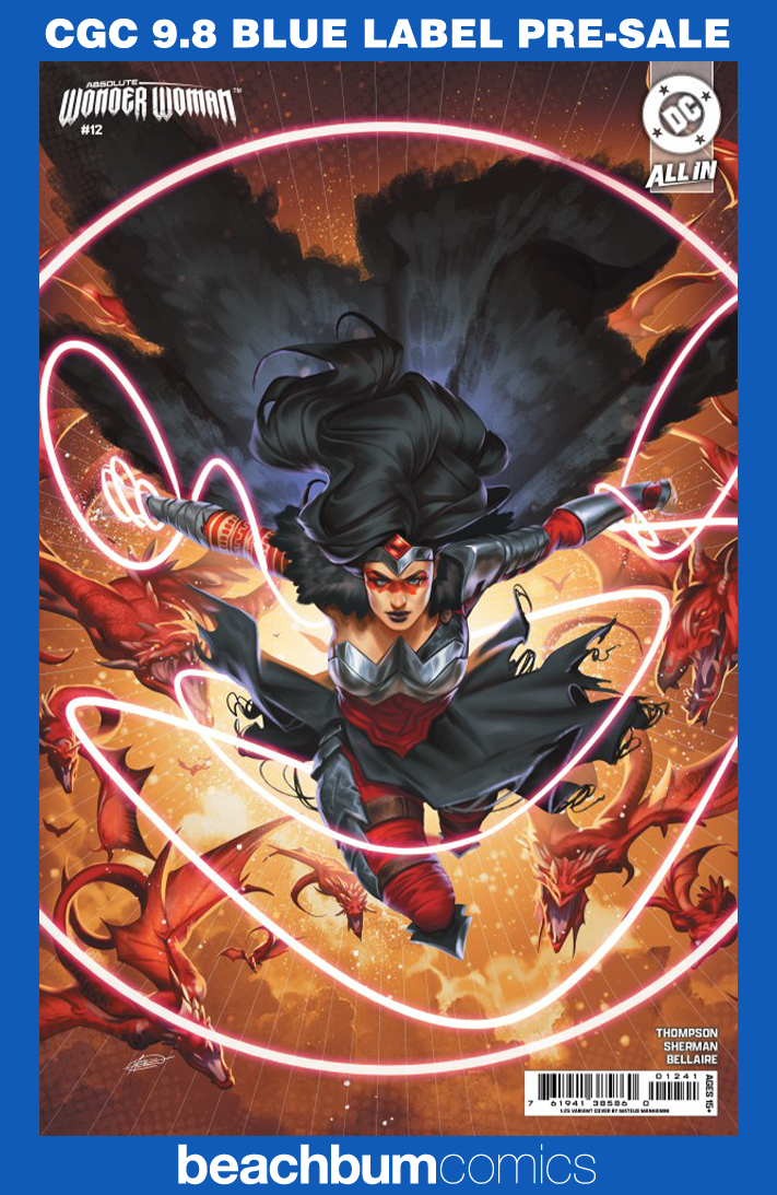 Absolute Wonder Woman #12 Manhanini Variant CGC 9.8