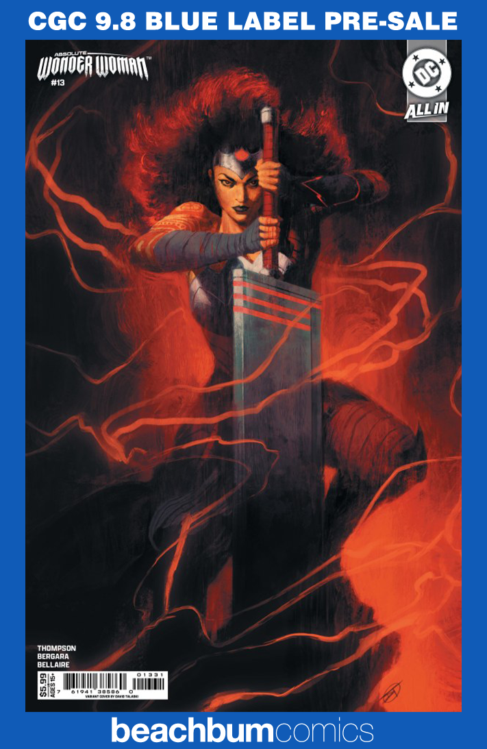 Absolute Wonder Woman #13 Talaski Variant CGC 9.8