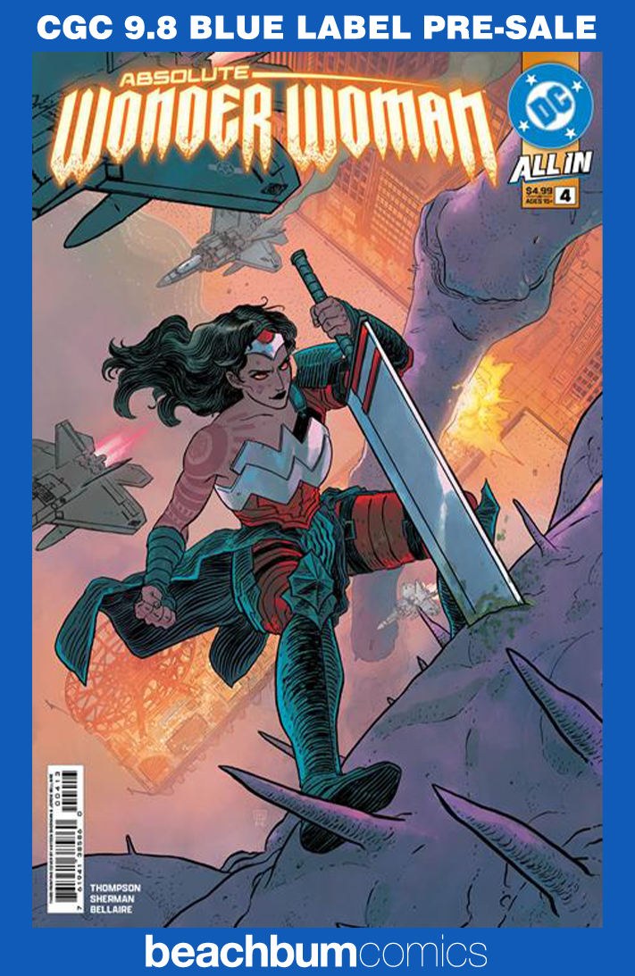 Absolute Wonder Woman #4 Third Printing CGC 9.8