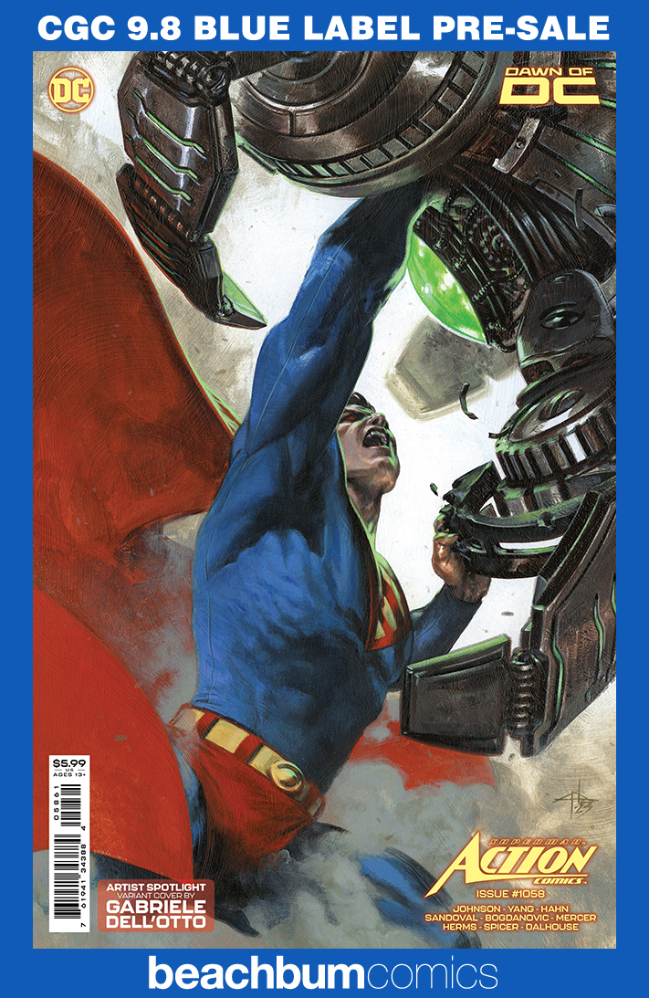 Action Comics #1058 Dell'Otto Variant CGC 9.8