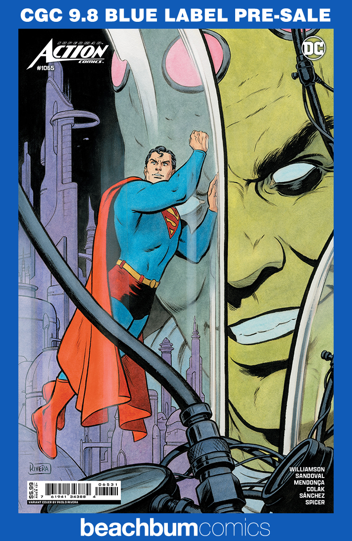 Action Comics #1065 Rivera Variant CGC 9.8