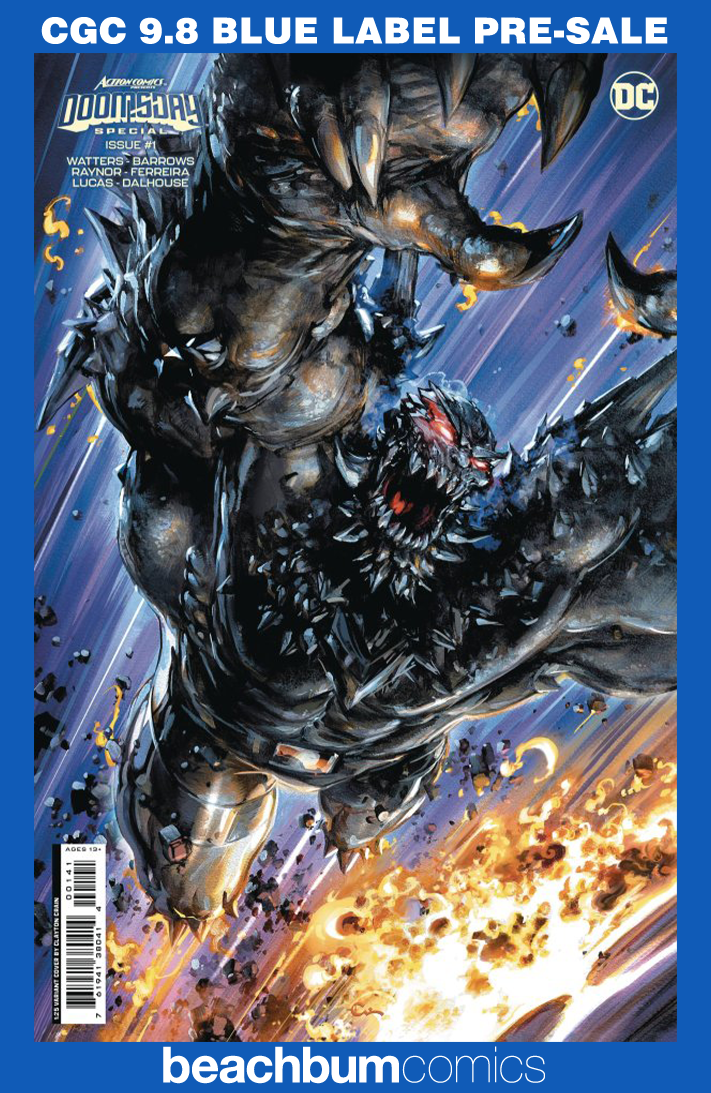 Action Comics Presents  Doomsday Special #1 Crain 1:25 Retailer Incentive Variant CGC 9.8