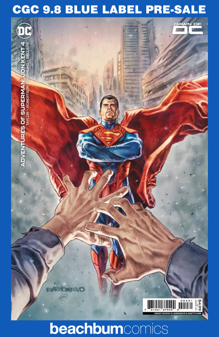 Adventures of Superman: Jon Kent #4 Barrionuevo Variant CGC 9.8