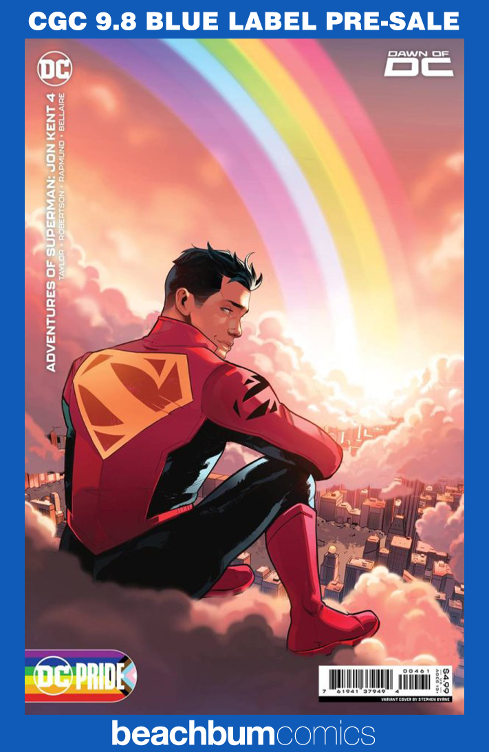 Adventures of Superman: Jon Kent #4 Byrne Variant CGC 9.8
