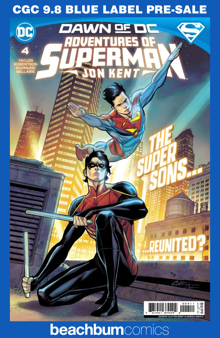 Adventures of Superman: Jon Kent #4 CGC 9.8
