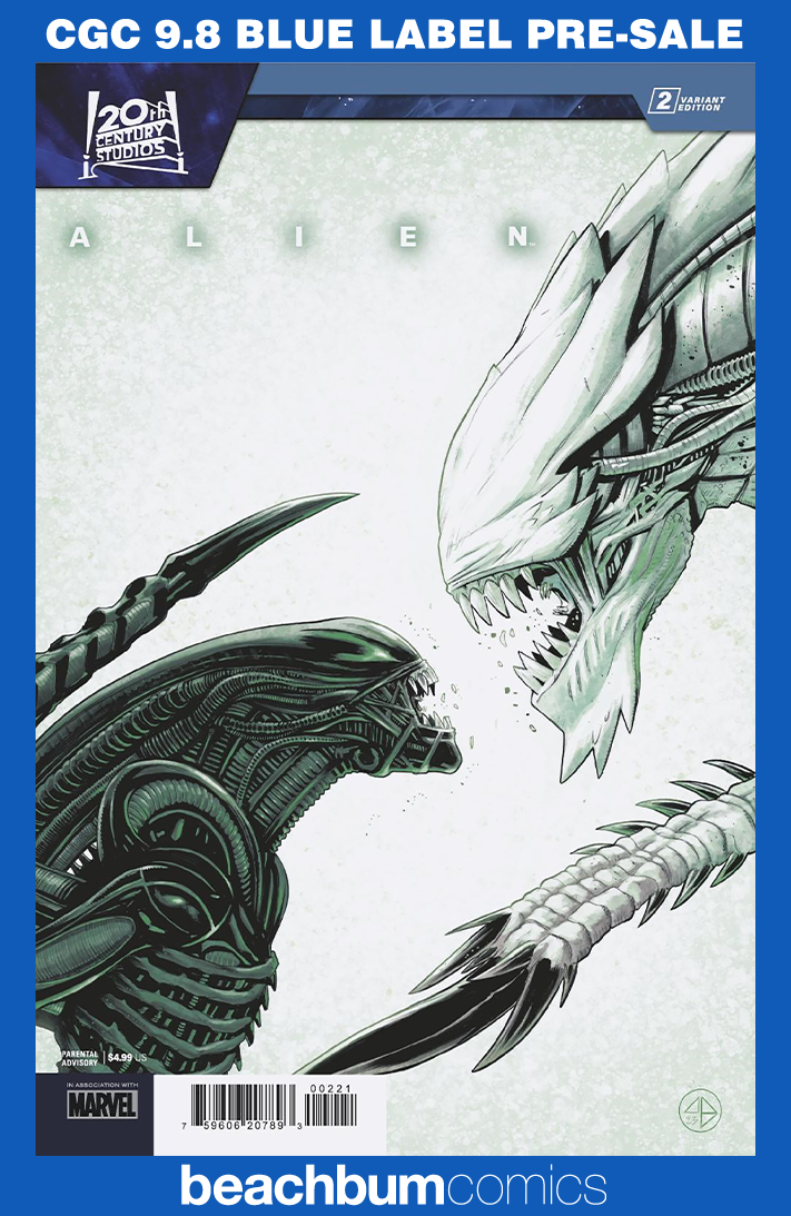 Alien #2 Broccardo Variant CGC 9.8