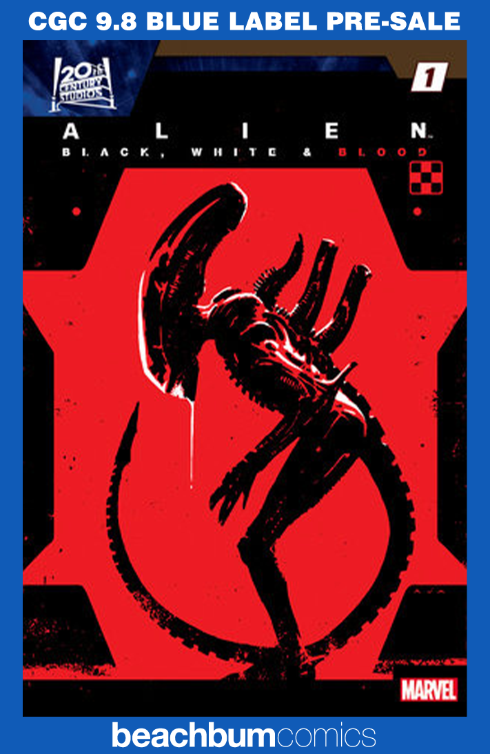 Alien: Black, White & Blood #1 Aja Variant CGC 9.8