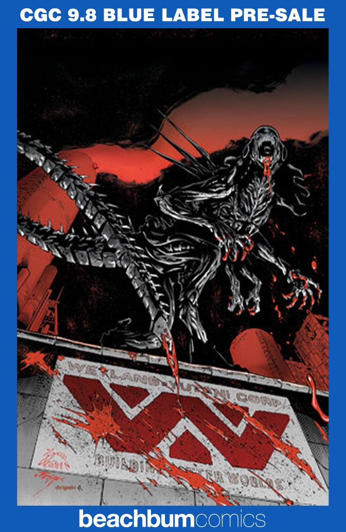 Alien: Black, White & Blood #1 Stegman 1:100 Virgin Retailer Incentive Variant CGC 9.8