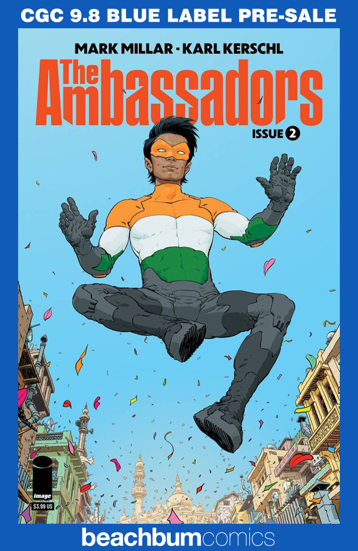 The Ambassadors #2 - Cover C - Quitely Variant CGC 9.8