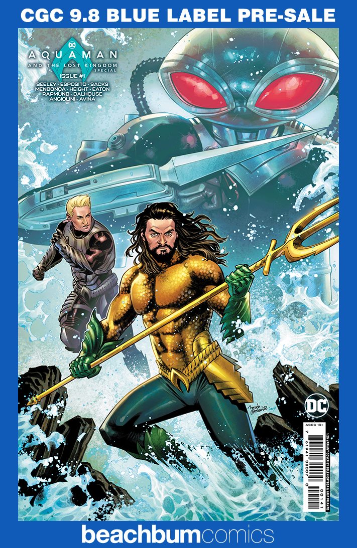 Aquaman and the Lost Kingdom Special #1 Ortega 1:25 Retailer Incentive Variant CGC 9.8