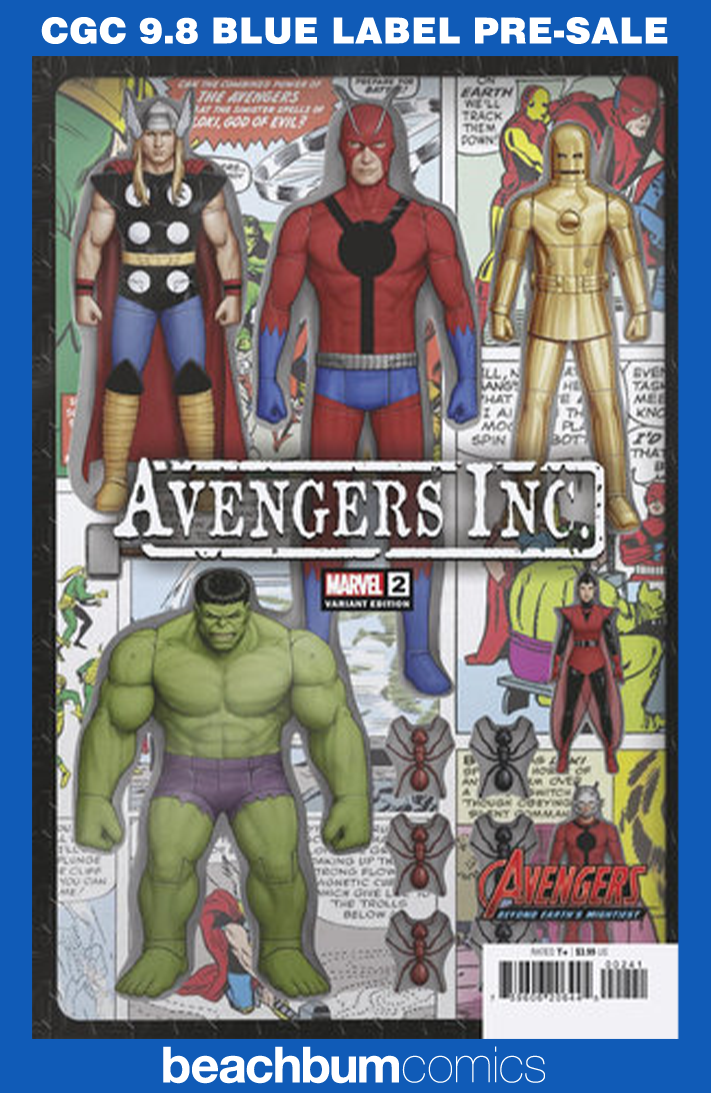 Avengers Inc. #2 Christopher Variant CGC 9.8