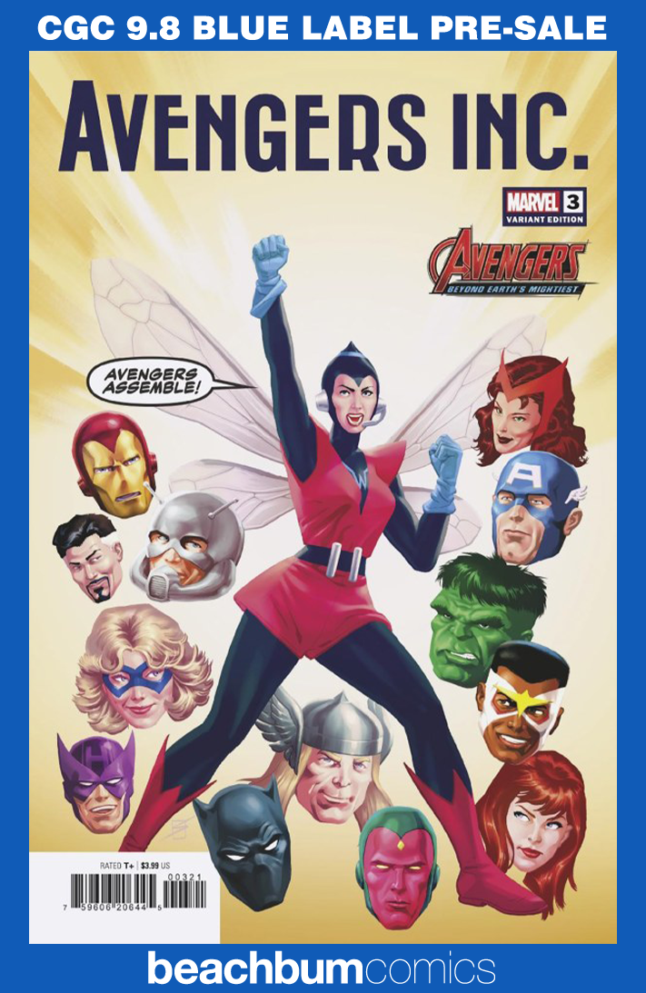 Avengers Inc. #3 Salas Variant CGC 9.8