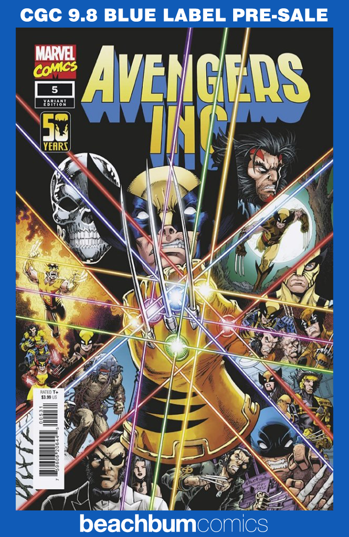 Avengers Inc. #5 Nauck Variant CGC 9.8