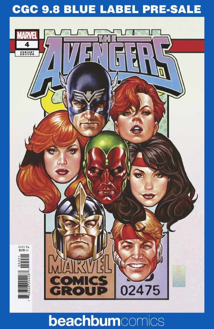 Avengers #4 Brooks Variant CGC 9.8