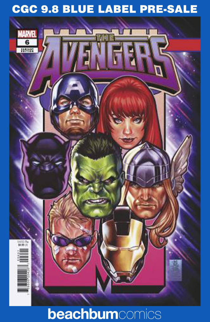 Avengers #6 Brooks Variant CGC 9.8