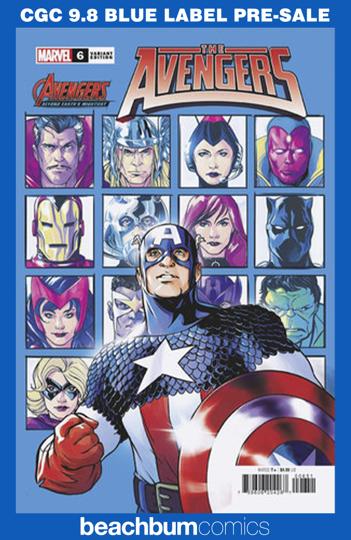 Avengers #6 Kerrigan Variant CGC 9.8